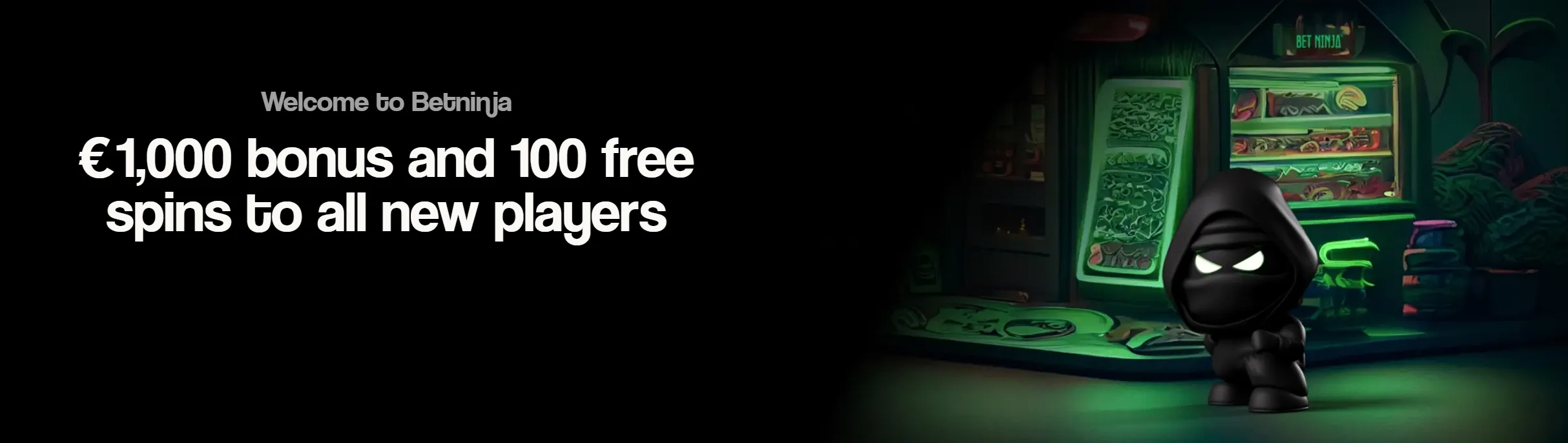 Welcome bonus with free spins and bonus crab